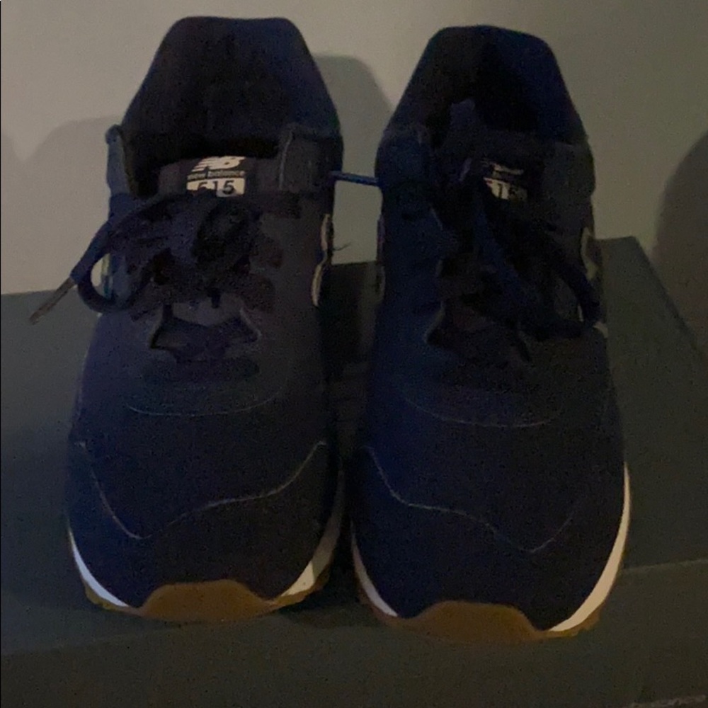 Boys Navy blue New Balance sneakers
